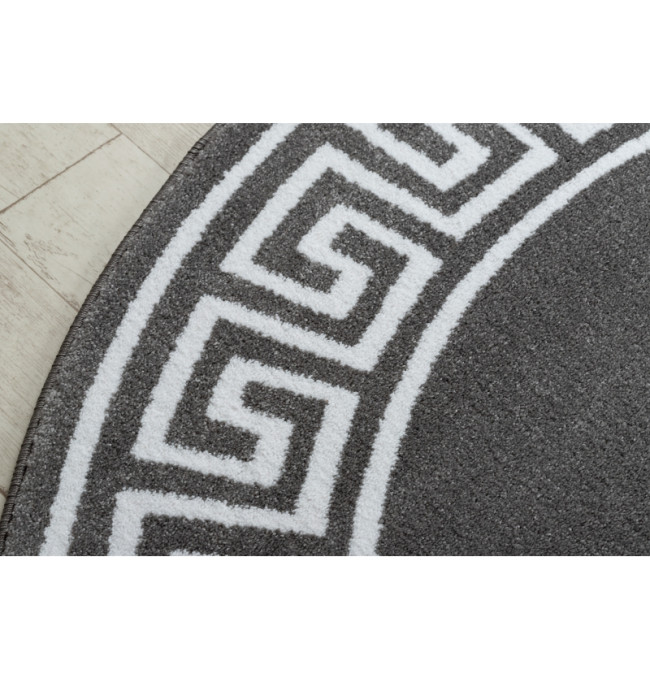 Koberec HAMPTON Grecos kruh šedý