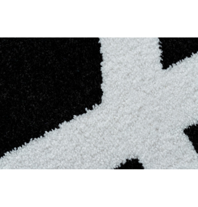 Koberec HAMPTON Lux kruh černý