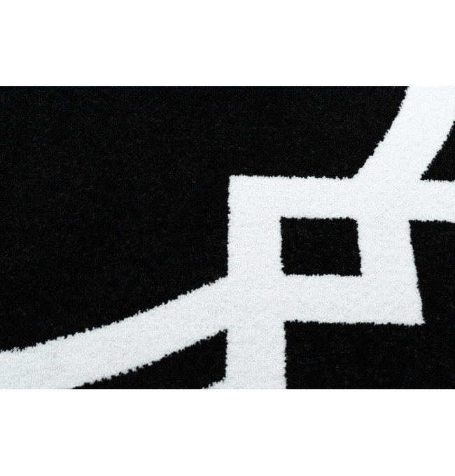 Koberec HAMPTON Lux kruh černý