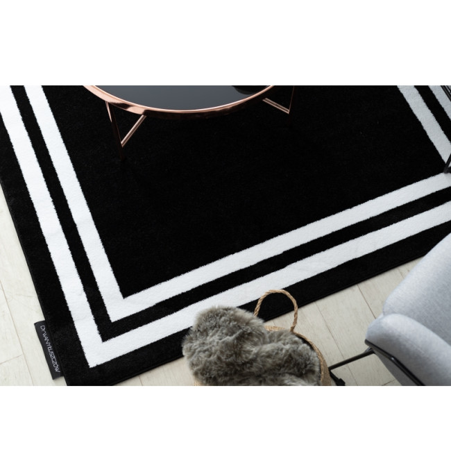 Koberec HAMPTON Ramka černý