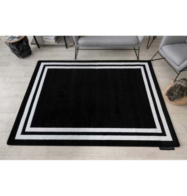 Koberec HAMPTON Ramka černý