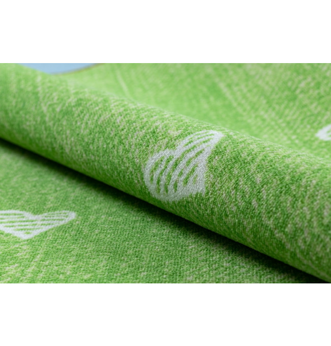 Koberec HEARTS Jeans - zelený