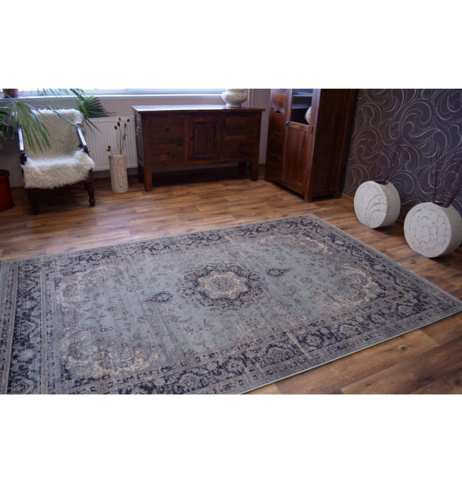 Koberec heat-set Jasmin 8676 zelený