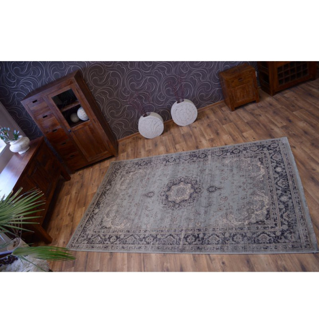 Koberec heat-set Jasmin 8676 zelený