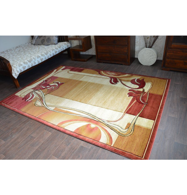 Koberec heat-set KIWI 3763 l.beige/rose