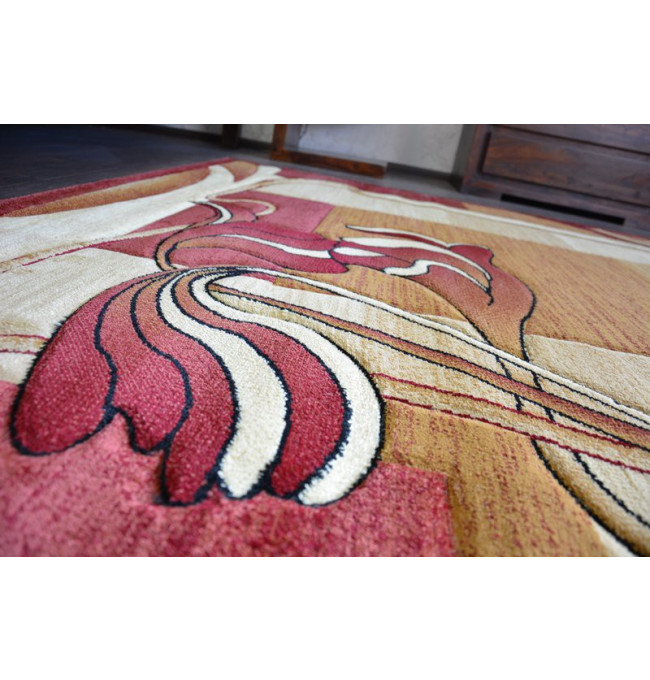 Koberec heat-set KIWI 3763 l.beige/rose