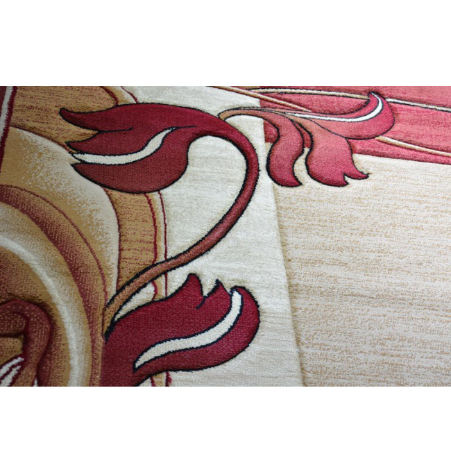 Koberec heat-set KIWI 3763 l.beige/rose