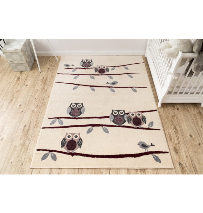 Koberec HEOS 78465 krém / bordo SOVY