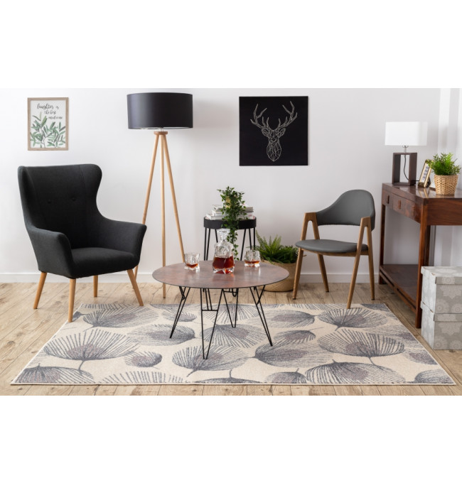 Koberec HEOS 78545 krém / růžový PÍRKA