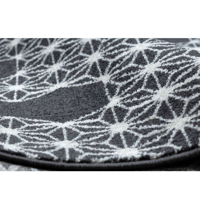 Koberec HEOS 78547 HEKSAGON PUZZLE antracyt / krém