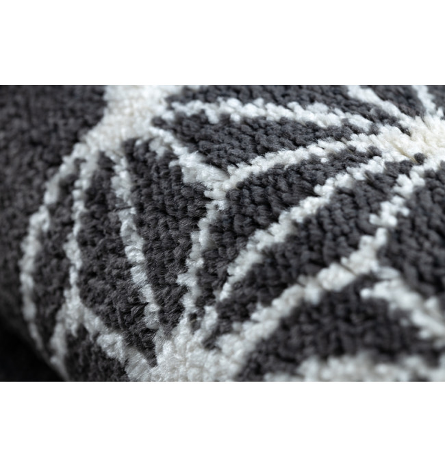 Koberec HEOS 78547 HEKSAGON PUZZLE antracyt / krém