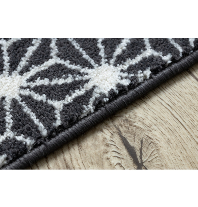 Koberec HEOS 78547 HEKSAGON PUZZLE antracyt / krém