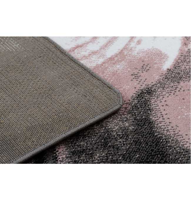 Koberec INTERO PHONO 3D Čtverce růžový