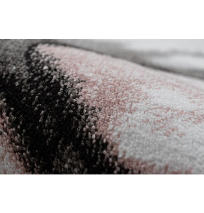 Koberec INTERO PHONO 3D Čtverce růžový