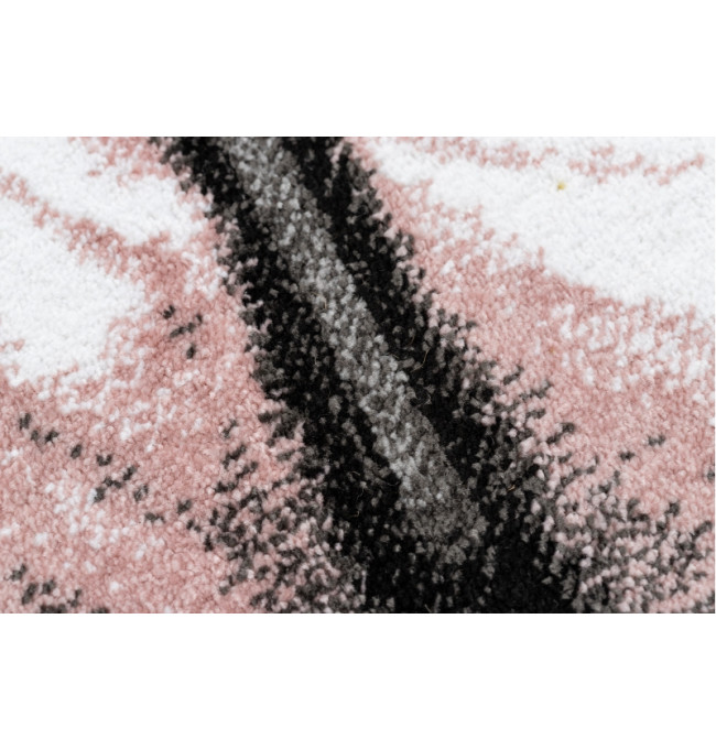 Koberec INTERO PHONO 3D Čtverce růžový