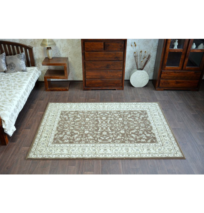 Koberec KLASIK 4174 brown/l.beige