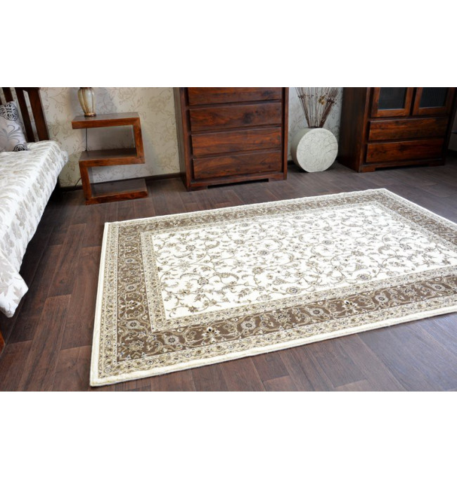 Koberec KLASIK 4174 d.cream/brown