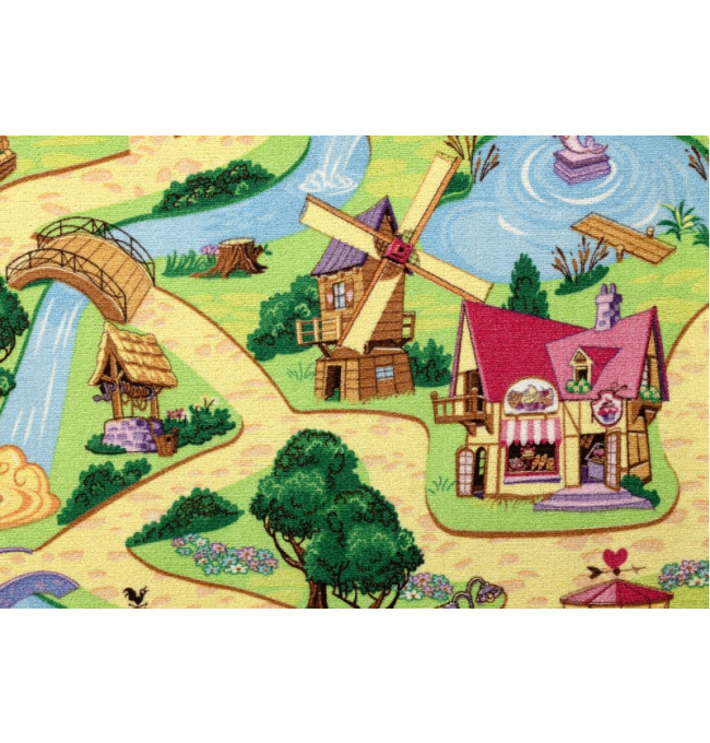 Koberec kruh CANDY TOWN