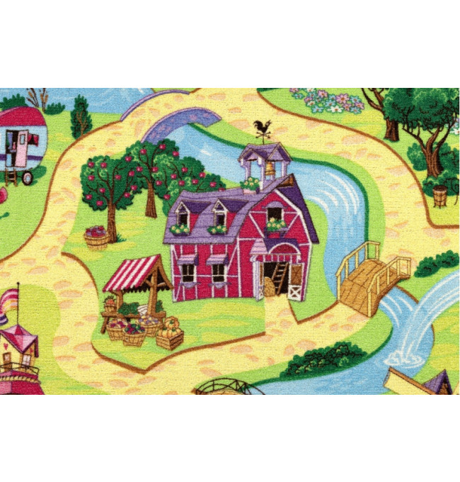 Koberec kruh CANDY TOWN