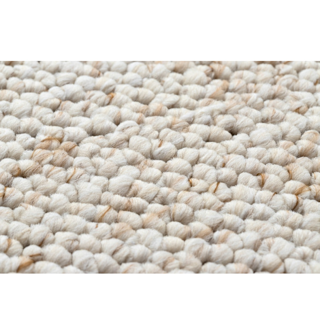 Koberec kruh CASABLANCA krem