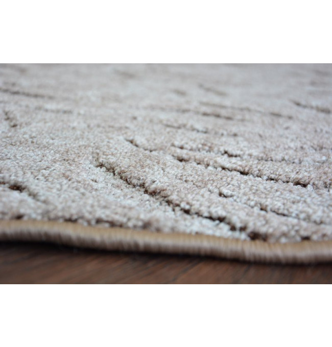 Koberec kruh IVANO hnědý