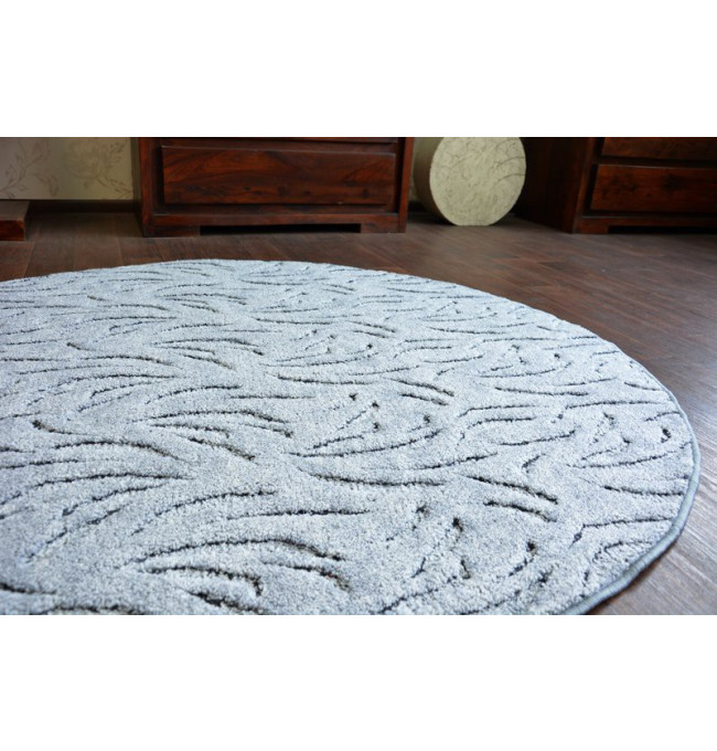 Koberec kruh IVANO šedý