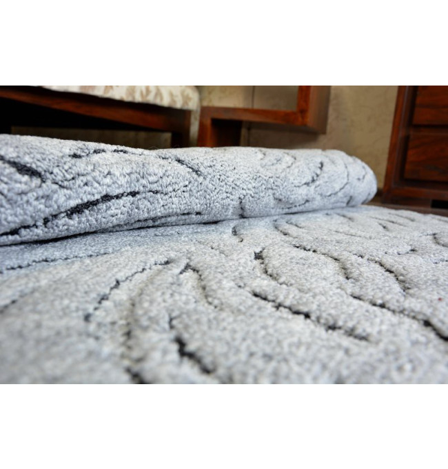 Koberec kruh IVANO šedý