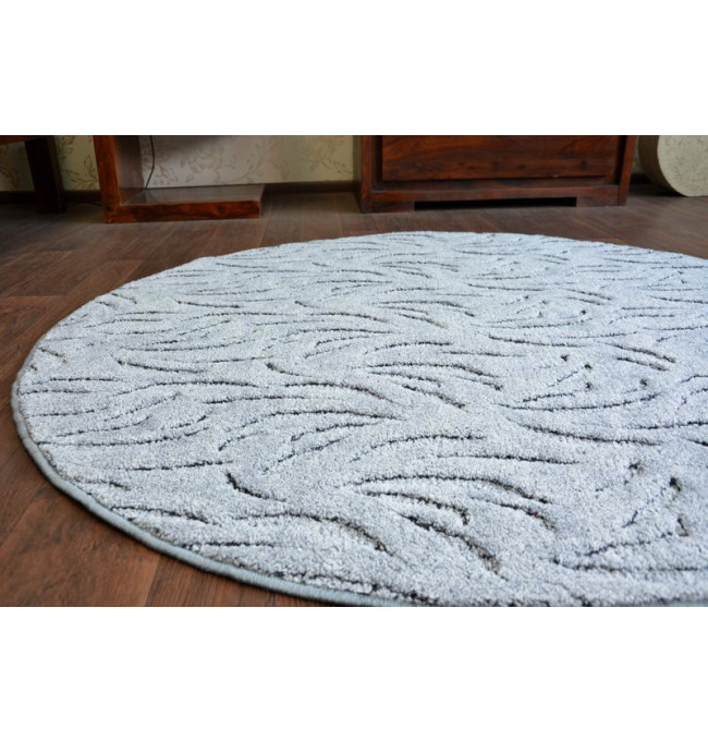 Koberec kruh IVANO šedý