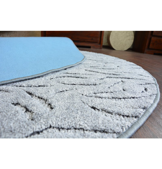 Koberec kruh IVANO šedý