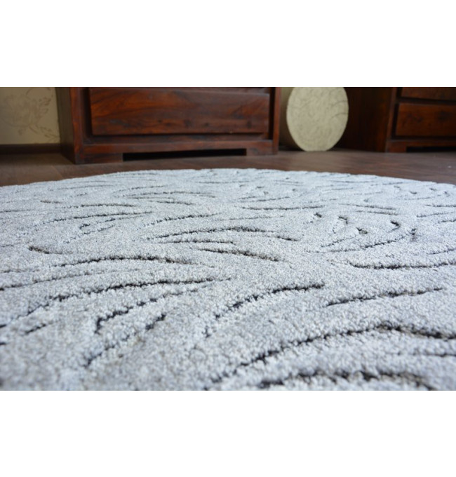 Koberec kruh IVANO šedý