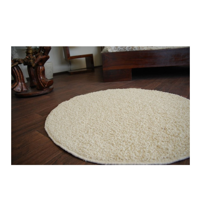 Koberec kruh MELODY krém