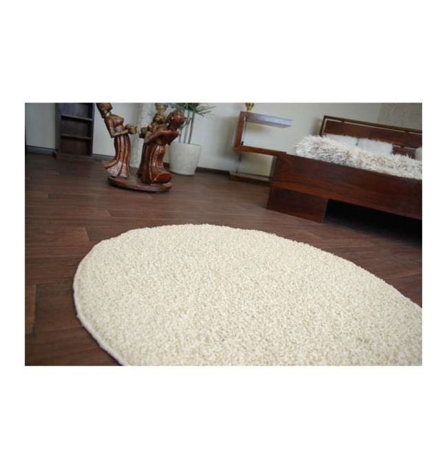 Koberec kruh MELODY krém