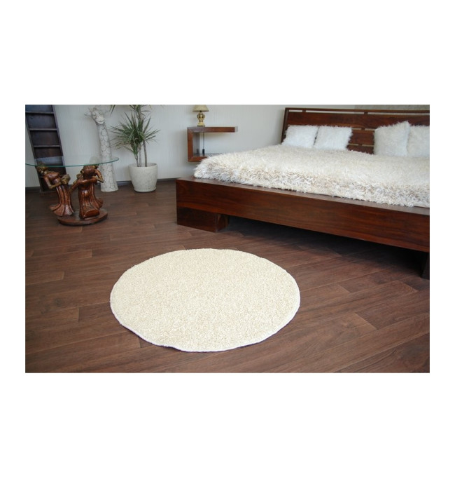 Koberec kruh MELODY krém