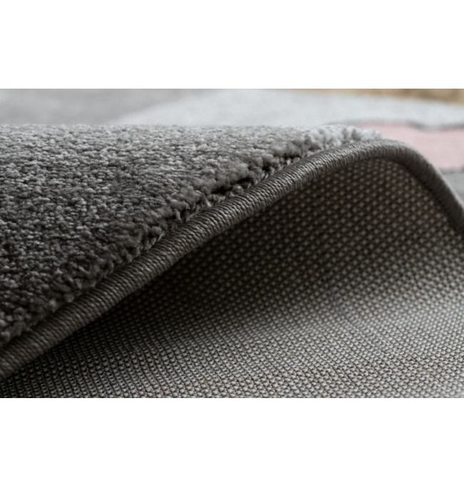 Koberec KRUH PETIT UNICORN JEDNOROŽEC šedý