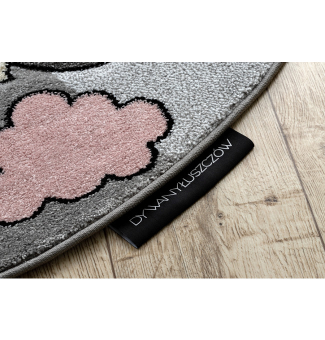 Koberec KRUH PETIT UNICORN JEDNOROŽEC šedý