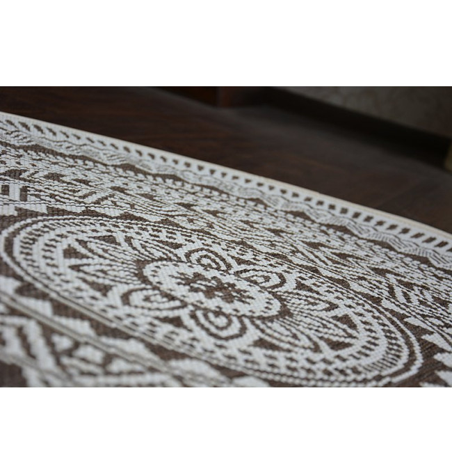 Koberec kruh  SIZAL FLAT 48695/768