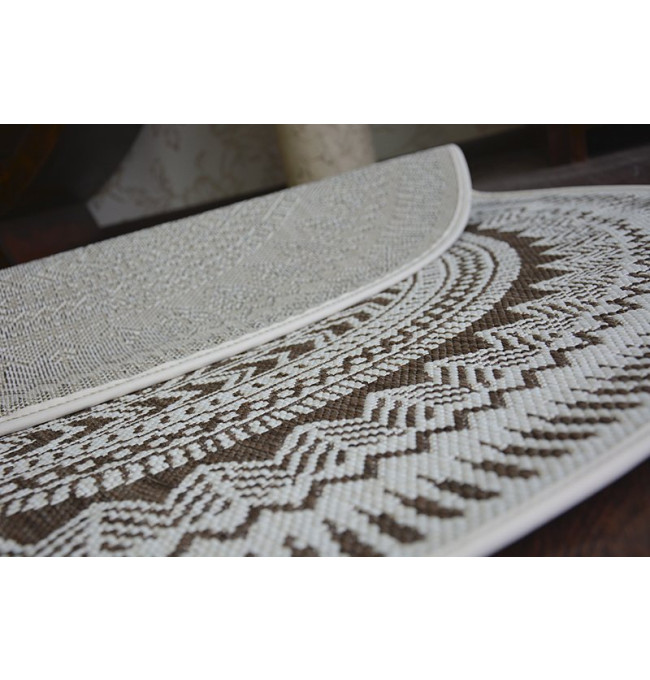 Koberec kruh  SIZAL FLAT 48695/768