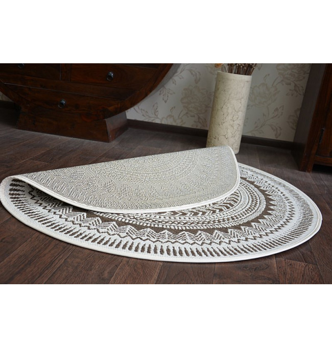 Koberec kruh  SIZAL FLAT 48695/768