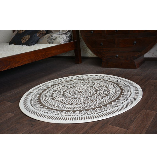 Koberec kruh  SIZAL FLAT 48695/768