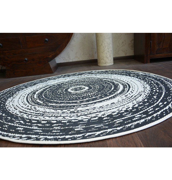 Koberec kruh SIZAL FLAT 48756/960