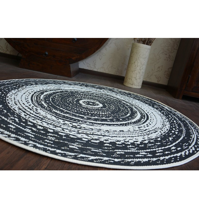 Koberec kruh SIZAL FLAT 48756/960
