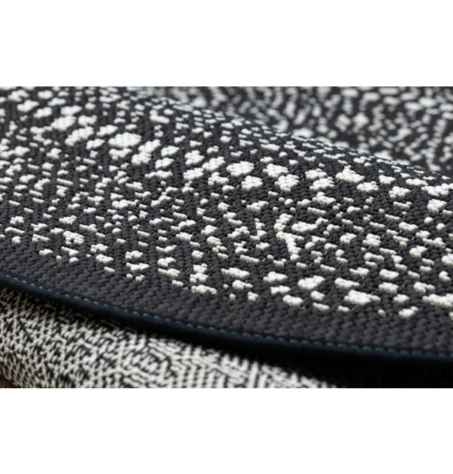 Koberec kruh SIZAL FLAT 48834690 černý