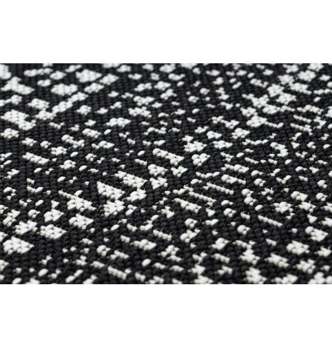 Koberec kruh SIZAL FLAT 48834690 černý