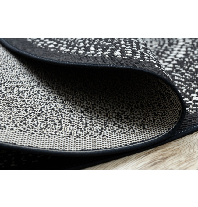 Koberec kruh SIZAL FLAT 48834690 černý