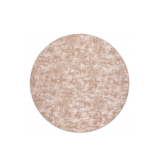 Koberec kruh SOLID béž 30 BETON