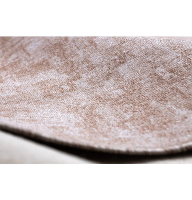 Koberec kruh SOLID béž 30 BETON