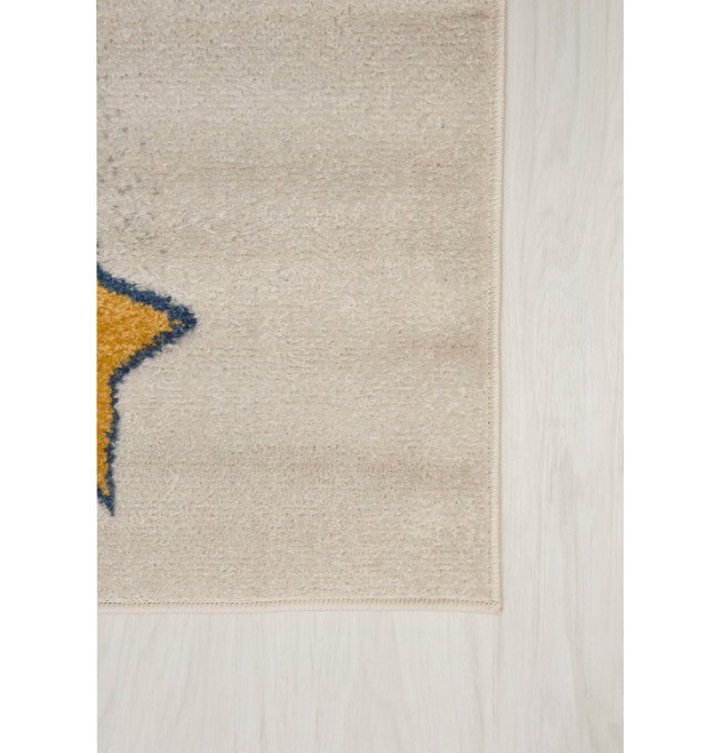 Koberec LILA H186A FAA bílý / oranžový