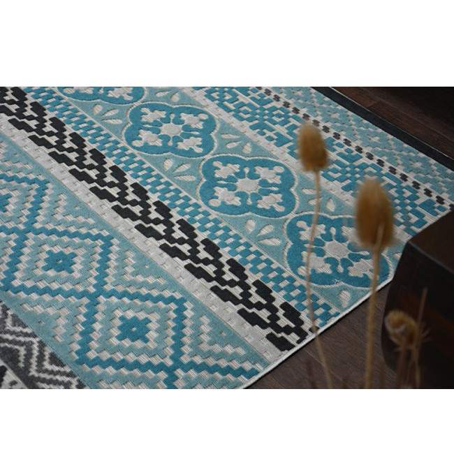 Koberec LISBOA 27201/754 Romby Tyrkys