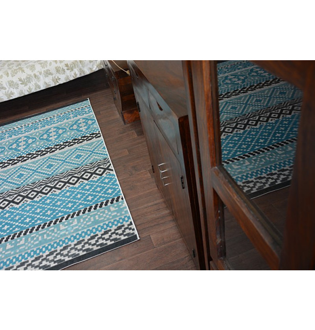 Koberec LISBOA 27201/754 Romby Tyrkys