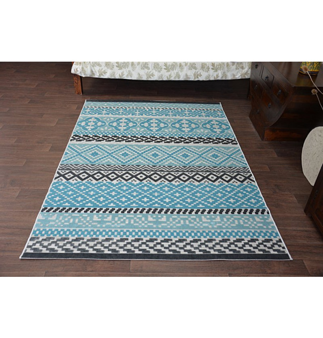 Koberec LISBOA 27201/754 Romby Tyrkys